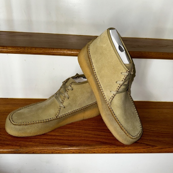 Brand New Clark Wallabee \'Sand\' Size 13 main image 6